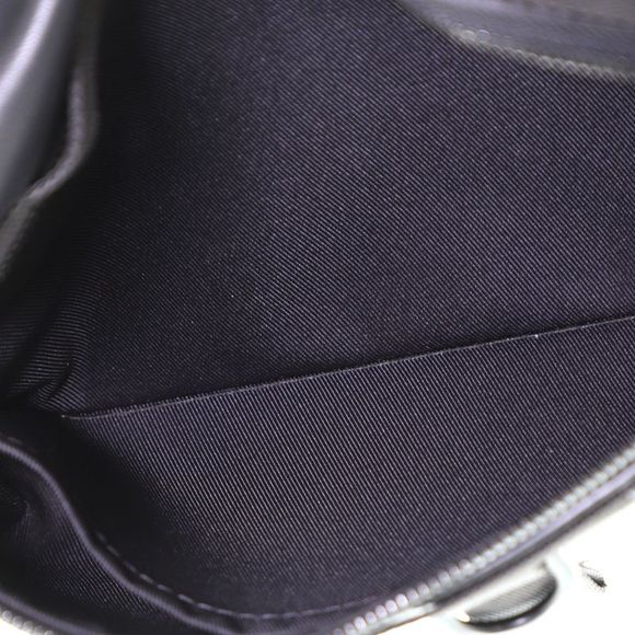 Louis Vuitton Messenger Bag Dark Infinity Leather with Monogram Eclipse Glaze Ca - Picture 5 of 7